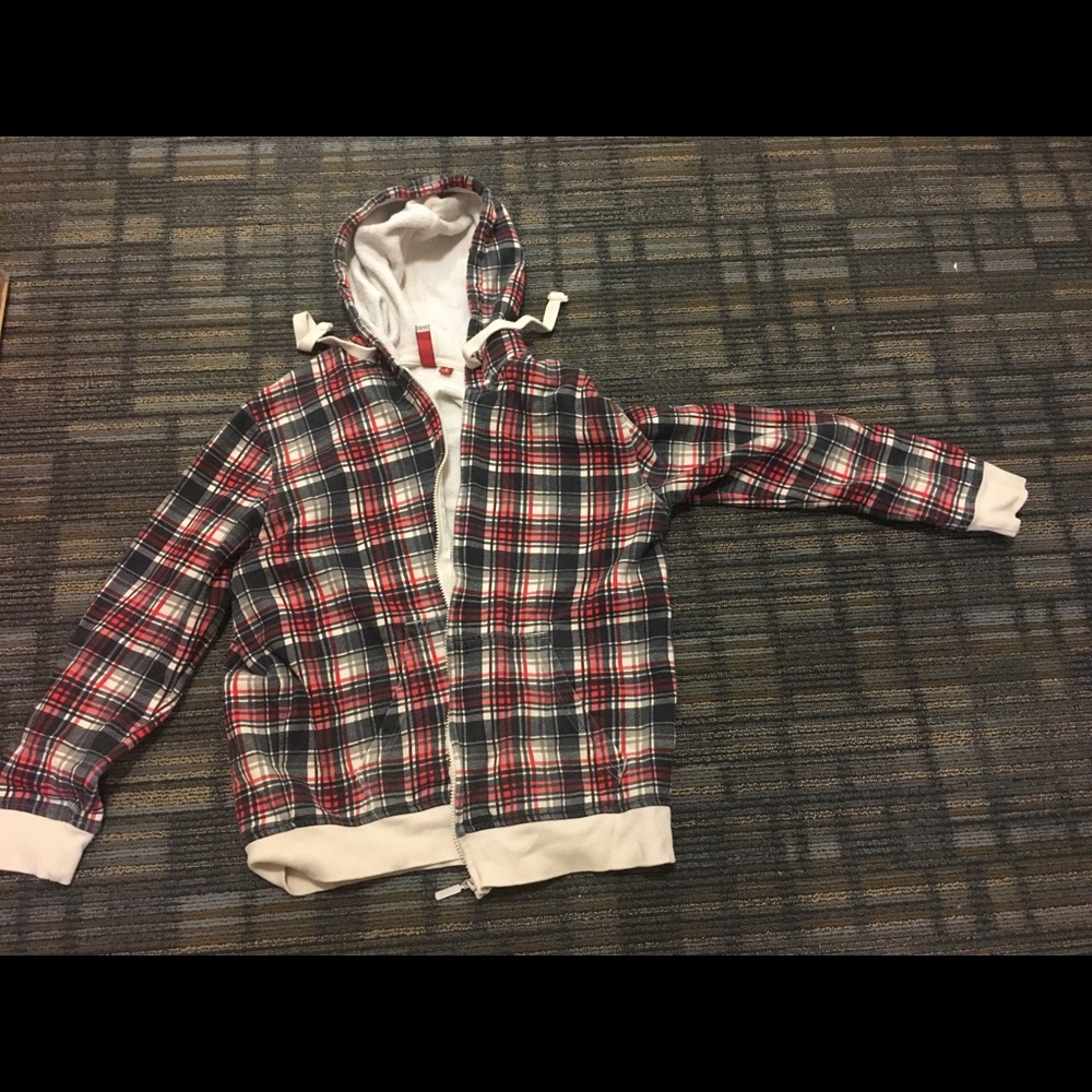 PLAID JACKET